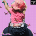 F-09A | panpantutu　パンパンチュチュ　デニムフリフリボトム（全2種）◆プレゼント・ギフト・出産祝い・お祝い・キッズ・ベビー・赤ちゃんベビー服・子供服・ベビー用・キッズ用・女の子・フリフリ・ブルマ・可愛い◆